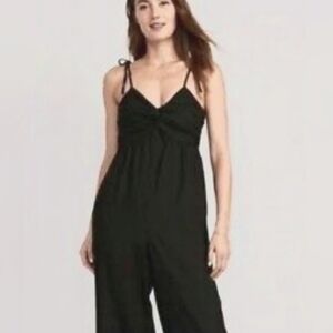 Old Navy Linen Blend Jumpsuit With Wider Leg